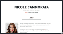 Desktop Screenshot of nicolecammorata.com